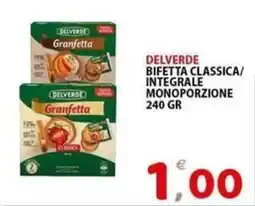 Il Centro Superstore Delverde bifetta classica/integrale offerta