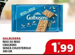 Il Centro Superstore Galbusera Riso su Riso Crackers Senza Colesterolo offerta
