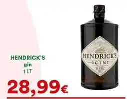 Supermercati Pasquale Prisco Hendrick's gin offerta