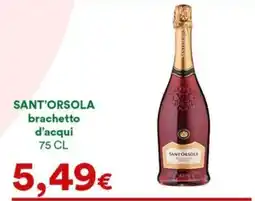 Supermercati Pasquale Prisco Sant'Orsola brachetto d'acqui offerta