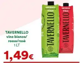 Supermercati Pasquale Prisco Tavernello vino bianco/rosso/rosè offerta
