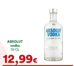 Supermercati Pasquale Prisco Absolut vodka offerta