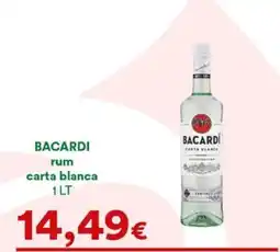 Supermercati Pasquale Prisco Bacardi rum carta blanca offerta
