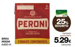 Superconti Birra Peroni offerta