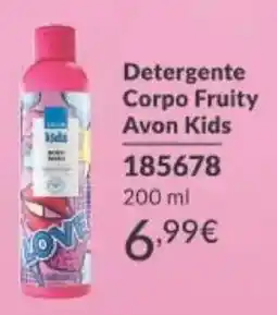 Avon Detergente Corpo Fruity Avon Kids offerta