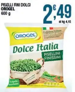 Sidis Piselli ani dolci Orogel offerta