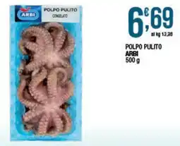 Sidis Polpo pulito Arbi offerta