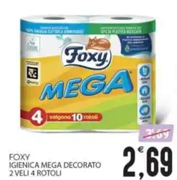 SpesAmica Foxy igienica mega decorato offerta