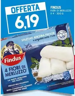 Gran Risparmio Findus 4 Fiori di Merluzzo offerta