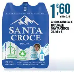 Sidis Acqua minerale naturale Santa Croce offerta