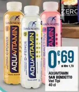 Sidis Aquavitamin San Benedetto offerta