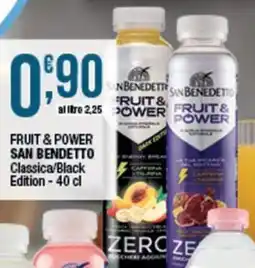 Sidis Fruit & Power San Benedetto Classica/Black Edition offerta