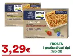 Supermercati Pasquale Prisco Frosta i gratinati offerta
