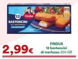 Supermercati Pasquale Prisco Findus bastoncini di merluzzo offerta