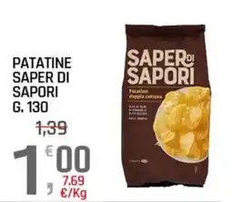 A&O Patatine Saper di Sapori offerta