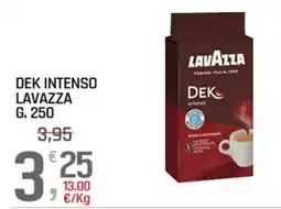 A&O Dek Intenso Lavazza offerta