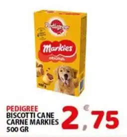 Premium Supermercati Pedigree biscotti cane carne markies offerta
