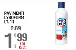 A&O Pavimenti Lysoform offerta