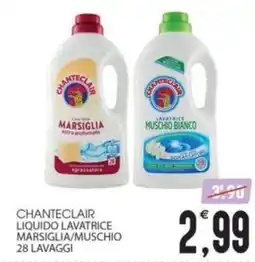 SpesAmica Chanteclair liquido lavatrice marsiglia/muschio offerta