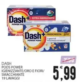 SpesAmica Dash Pods Power Igienizzante/Oro e Fiori/Smacchiante offerta