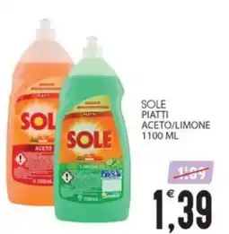 SpesAmica Sole piatti aceto/limone offerta