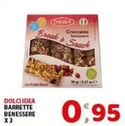 Mio Market Dolci Idea barrette benessere offerta
