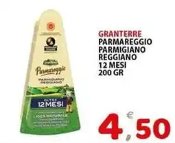 Il Centro Superstore Granterre Parmareggio Parmigiano Reggiano offerta