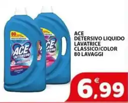 Il Centro Superstore Ace detersivo liquido lavatrice classico/color offerta