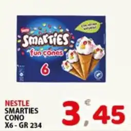 Premium Supermercati Nestlé Smarties cono offerta