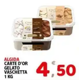 Premium Supermercati Algida carte d'or gelato vaschetta offerta