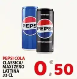 Premium Supermercati Pepsi Cola Classica/Maxi Zero Lattina offerta