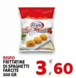 Premium Supermercati Rispo frittatine di spaghetti farcite offerta