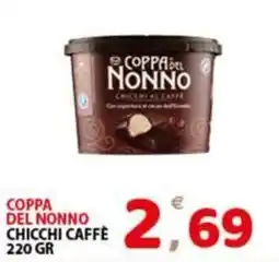 Premium Supermercati Coppa del nonno chicchi caffè offerta