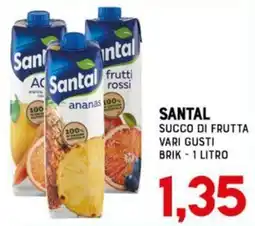 Gran Risparmio Santal succo di frutta offerta
