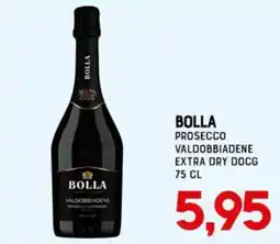 Gran Risparmio Bolla Prosecco Valdobbiadene Extra Dry DOCG offerta