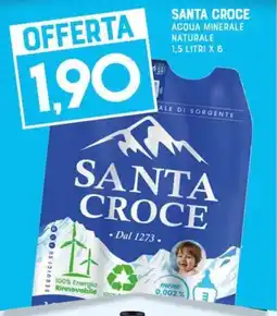 Gran Risparmio Acqua minerale naturale Santa Croce offerta