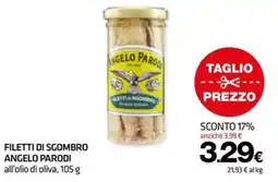 Superconti Filetti di sgombro Angelo Parodi offerta