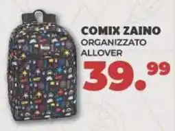 Amashop Comix zaino organizzato allover offerta