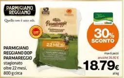 Superconti Parmigiano Reggiano DOP Parmareggio offerta