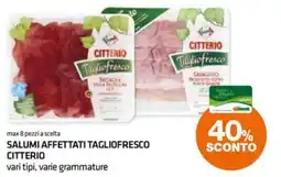Superconti Salumi affettati tagliofresco Citterio offerta