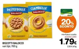 Superconti Biscotti Balocco offerta
