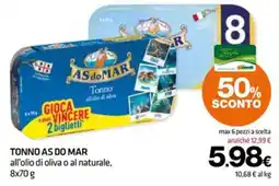 Superconti Tonno AS do MAR offerta