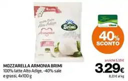 Superconti Mozzarella Armonia Brimi offerta