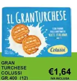 Italy Cash and Carry Gran turchese Colussi offerta