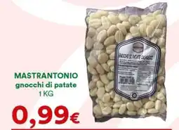 Supermercati Pasquale Prisco Mastrantonio gnocchi di patate offerta