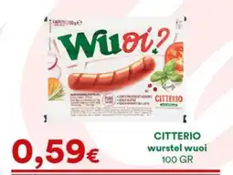 Supermercati Pasquale Prisco Citterio wurstel wuoi offerta