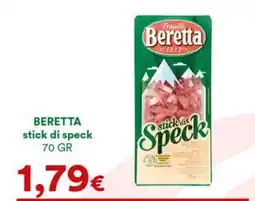 Supermercati Pasquale Prisco Beretta stick di speck offerta