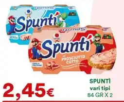 Supermercati Pasquale Prisco Spunti al prosciutto cotto offerta
