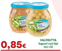 Supermercati Pasquale Prisco Valfrutta legumi vari tipi offerta
