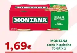 Supermercati Pasquale Prisco Montana carne in gelatina offerta